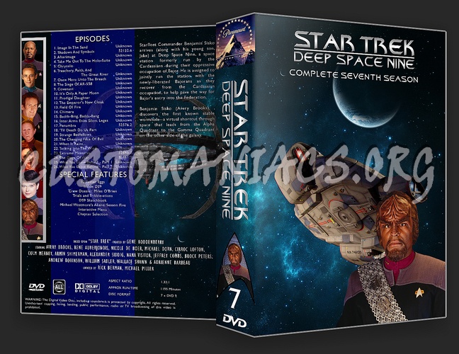 Star Trek Deep Space Nine Complete Season 1-7 dvd cover