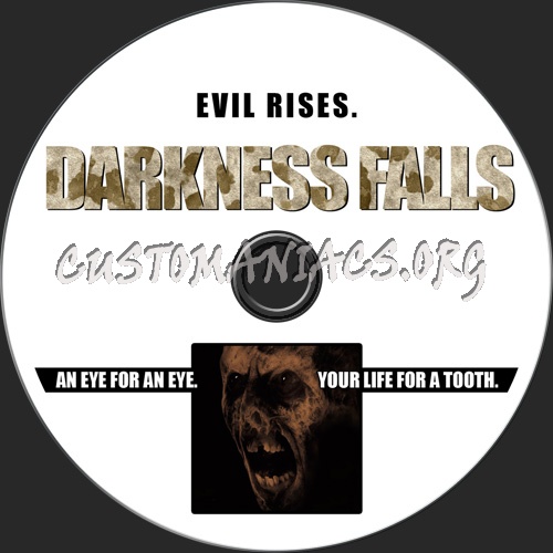 Darkness Falls dvd label