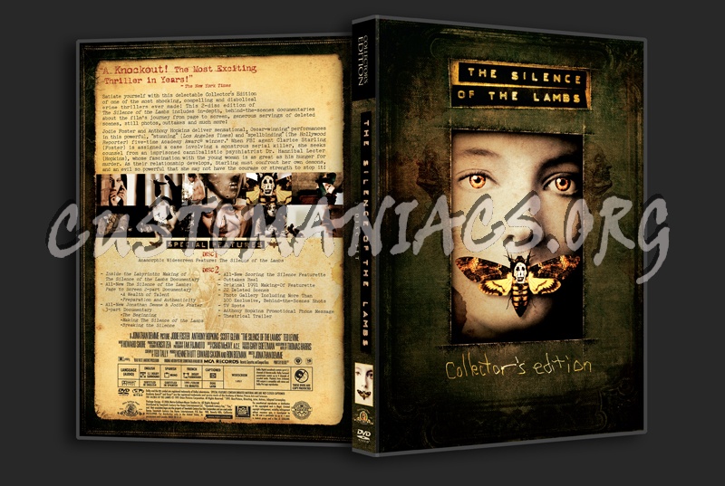 The Silence of the Lambs dvd cover