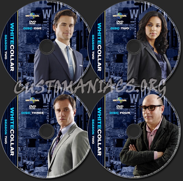 White Collar - Season Two - TV Collection dvd label