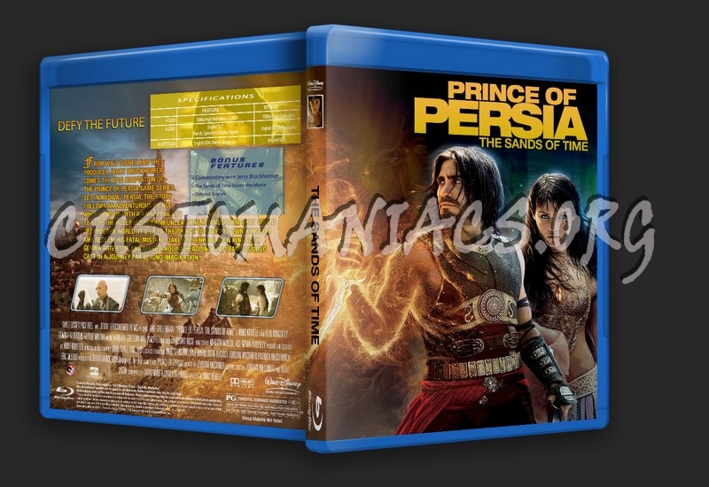 Prince of Persia - The Sands of Time blu-ray cover