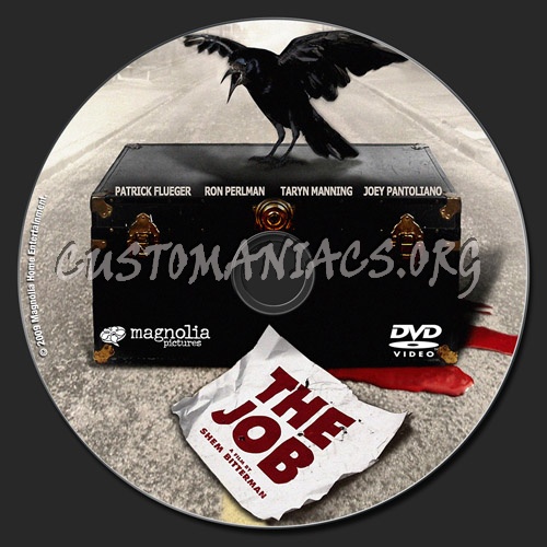 The Job dvd label