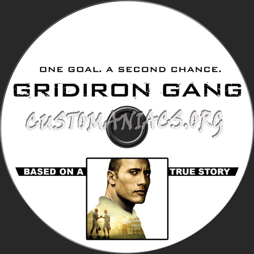 Gridiron Gang dvd label