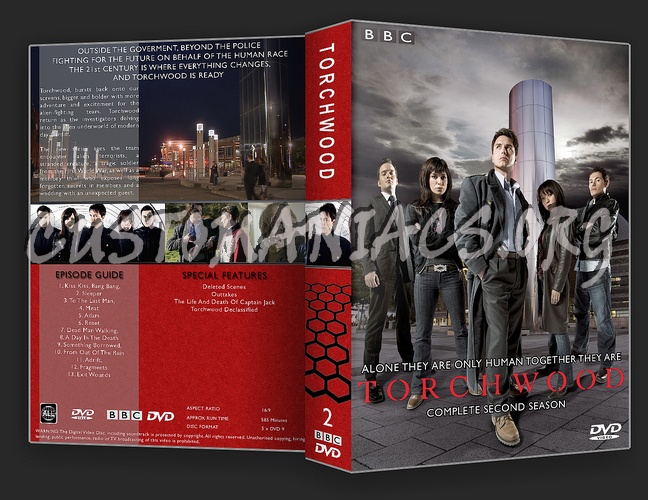 Torchwood Complete Collection dvd cover