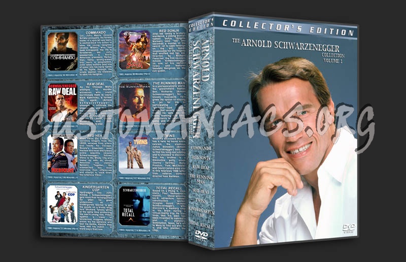 The Arnold Schwarzenegger Collection - Volume 1 dvd cover