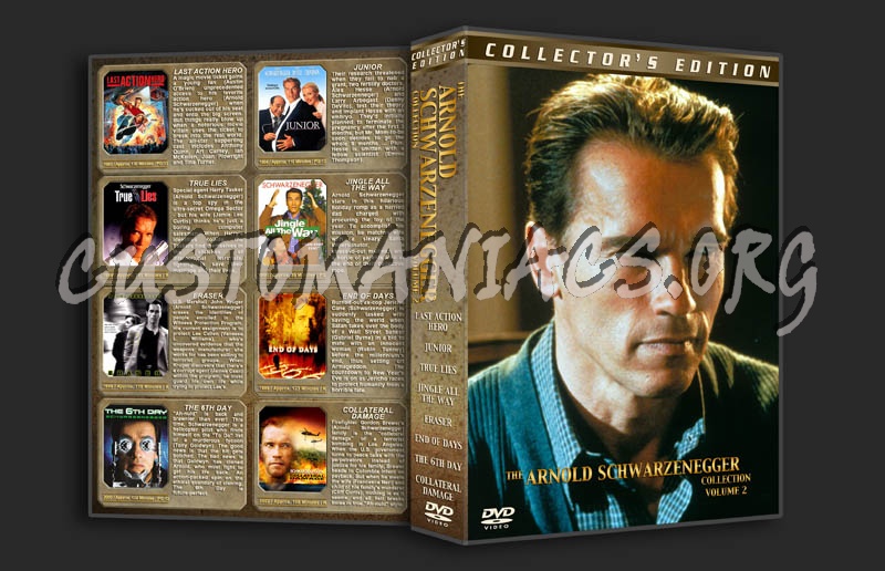 The Arnold Schwarzenegger Collection - Volume 2 dvd cover