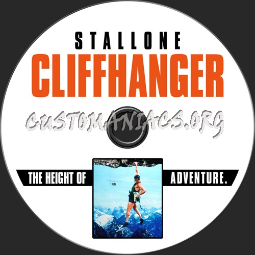 Cliffhanger dvd label