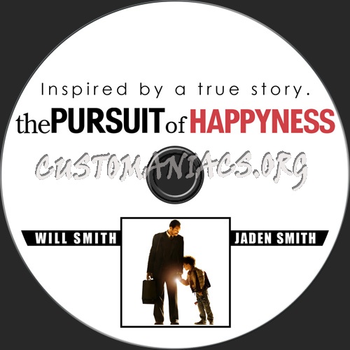 The Pursuit Of Happyness dvd label