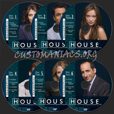 House season 5 dvd label