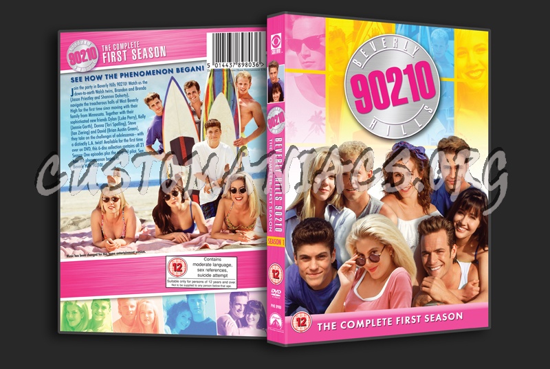 Beverly Hills 90210 Season 1 dvd cover