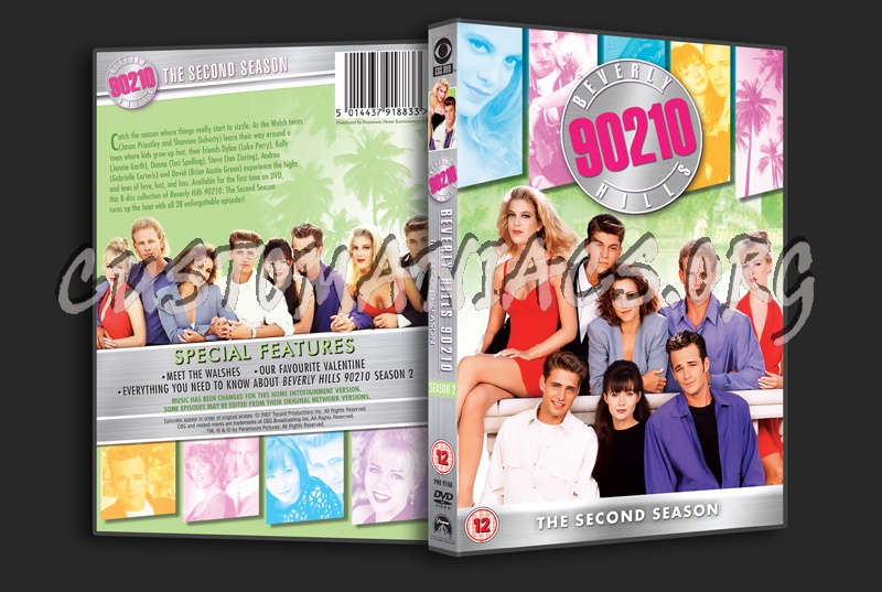 Beverly Hills 90210 Season 2 dvd cover
