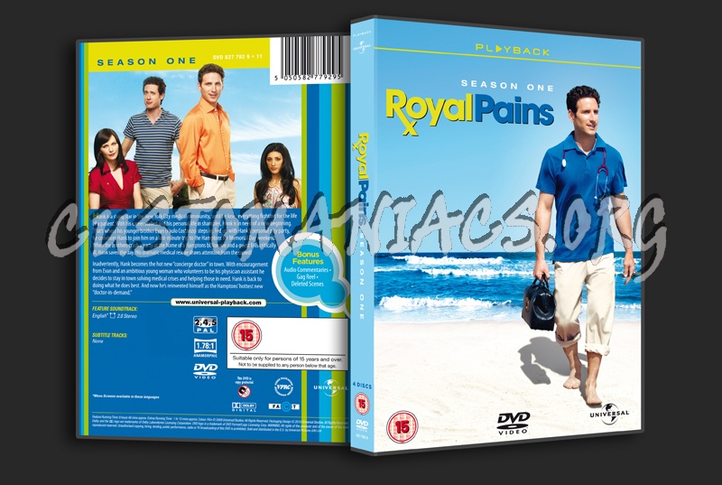 Royal Pains Season 1 dvd cover