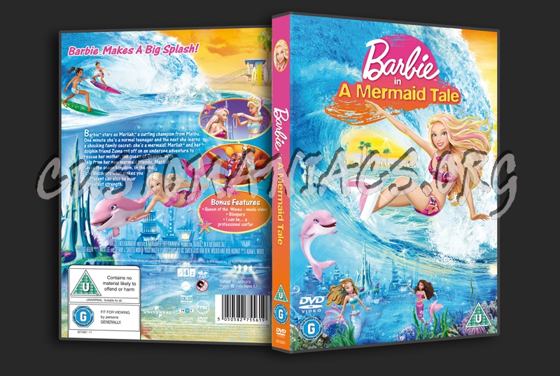 Barbie in A Mermaid Tale dvd cover