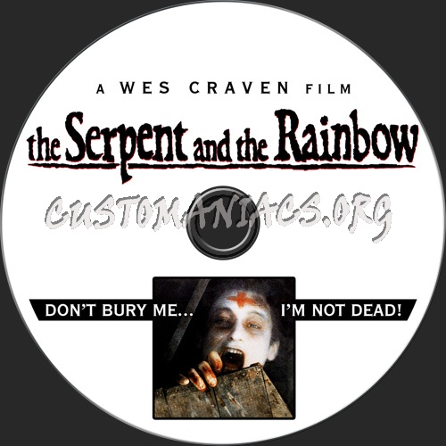 The Serpent And The Rainbow dvd label