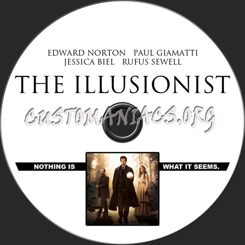 The Illusionist dvd label