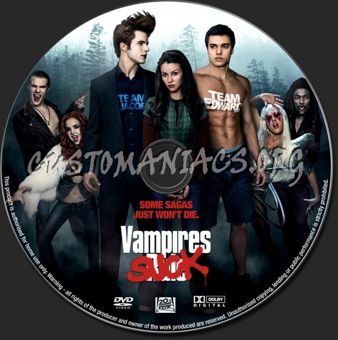 Vampires Suck dvd label