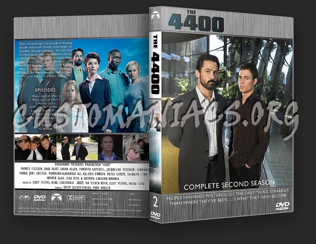 4400 Complete Season 1-4 dvd cover