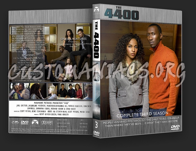 4400 Complete Season 1-4 dvd cover