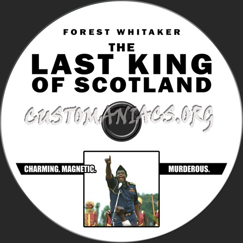 The Last King Of Scotland dvd label