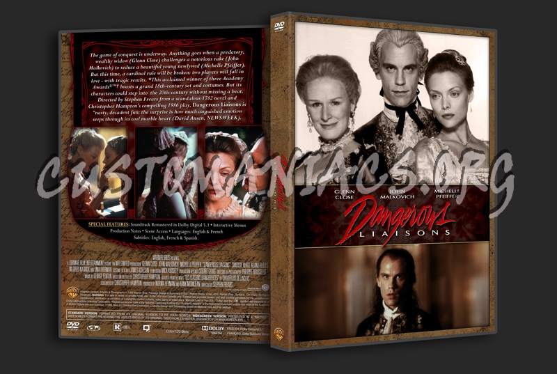 Dangerous Liaisons dvd cover