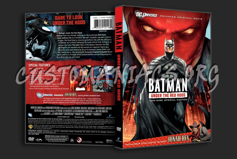 Batman: Under the Red Hood dvd cover