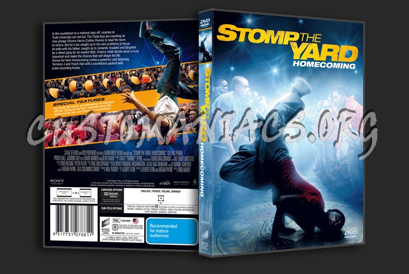 Stomp the Yard 2: Homecoming dvd cover