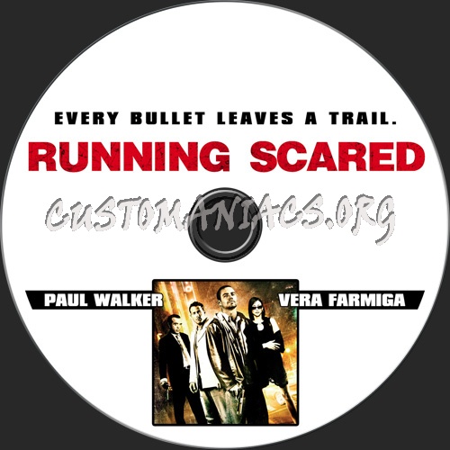 Running Scared dvd label