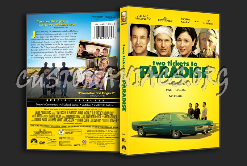 Two Tickets to Paradise dvd cover