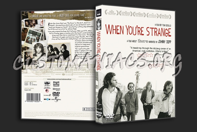 When You're Strange dvd cover