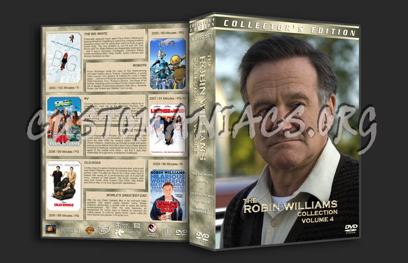 The Robin Williams Collection - Volume 4 dvd cover