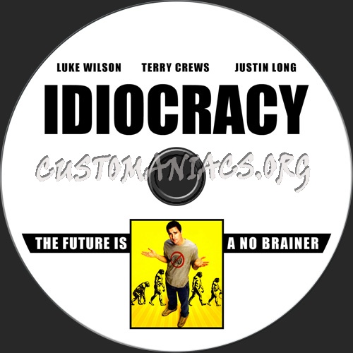 Idiocracy dvd label