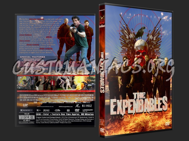 The Expendables dvd cover