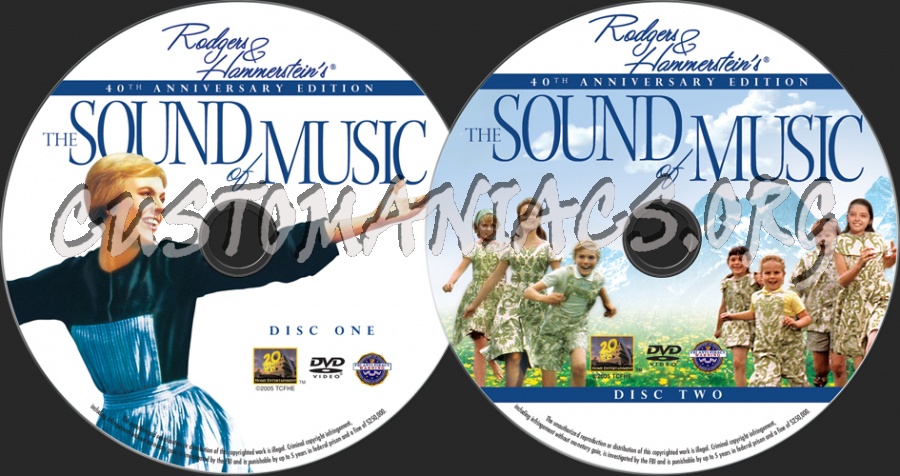The Sound of Music dvd label