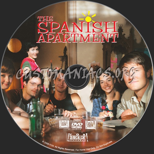 The Spanish Apartment dvd label