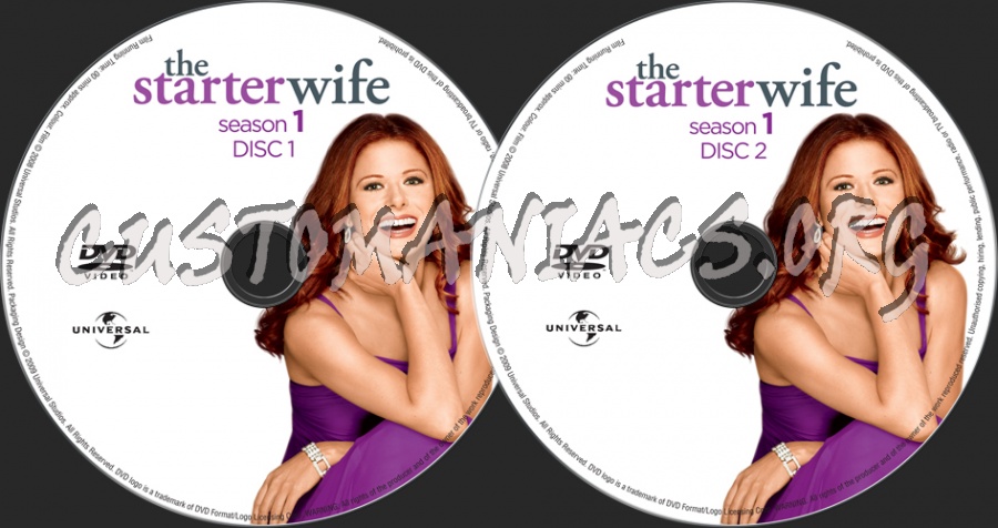 The Starter Wife Season 1 dvd label