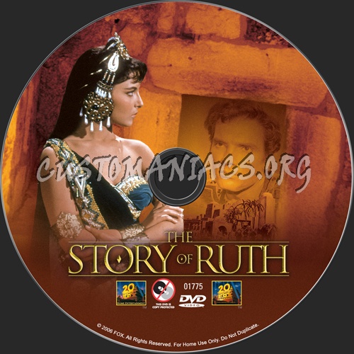 The Story of Ruth dvd label