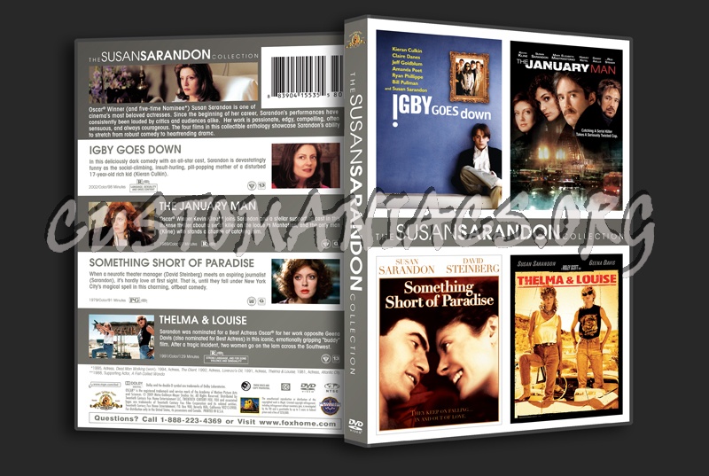 The Susan Sarandon Collection dvd cover
