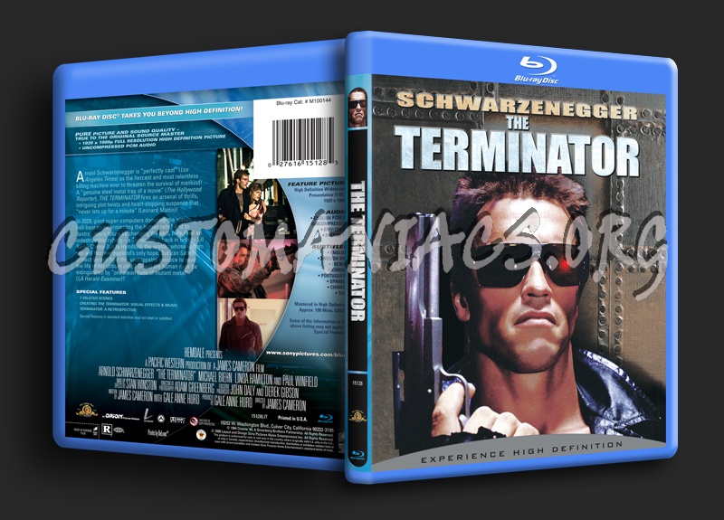 The Terminator blu-ray cover