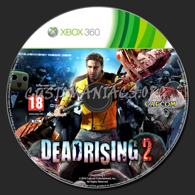 Dead Rising 2 dvd label