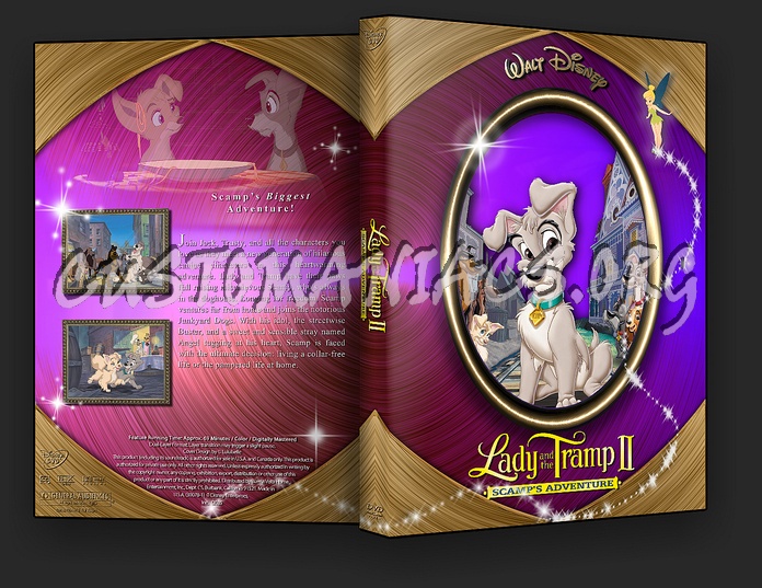 Lady and the Tramp 2 dvd cover