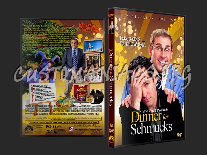 Dinner for Schmucks dvd cover