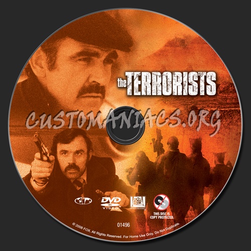 The Terrorists dvd label