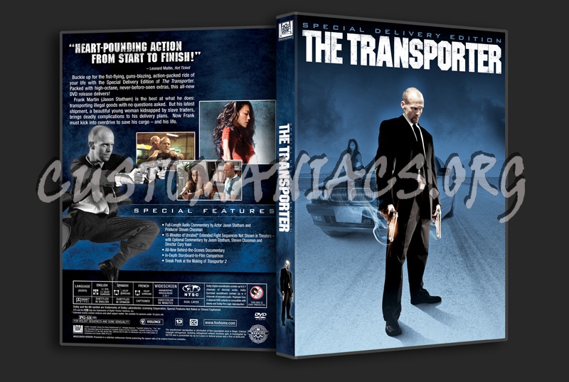 The Transporter dvd cover