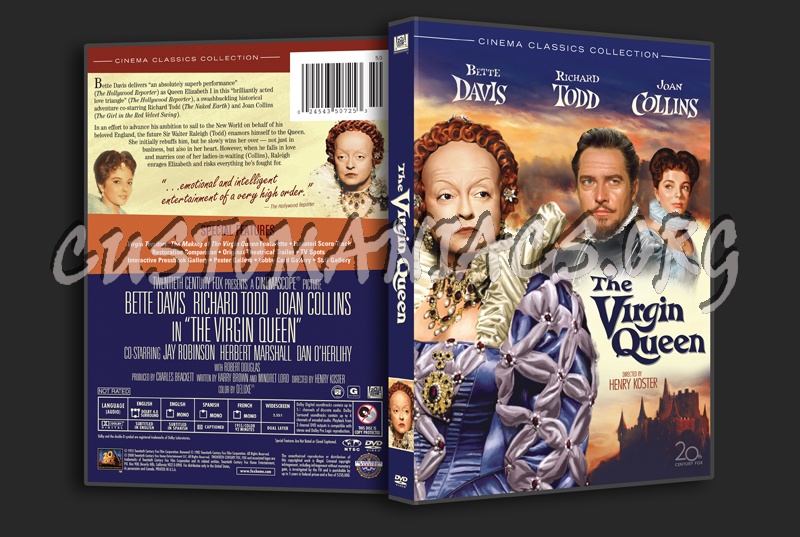 The Virgin Queen dvd cover