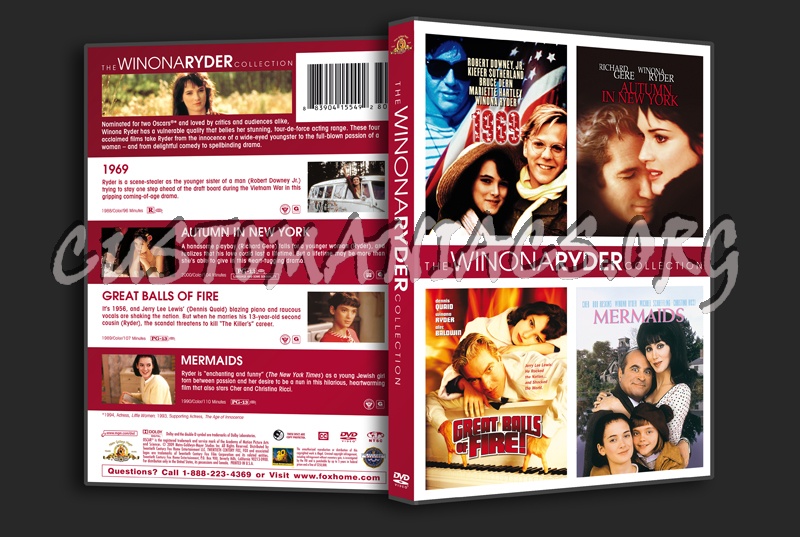 The Winona Ryder Collection dvd cover