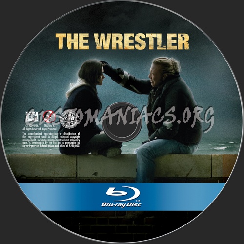 The Wrestler blu-ray label
