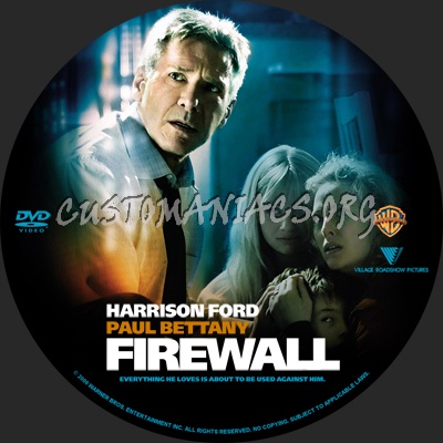 Firewall dvd label