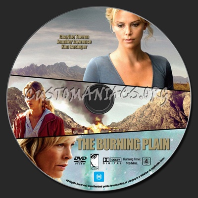 The Burning Plain dvd label