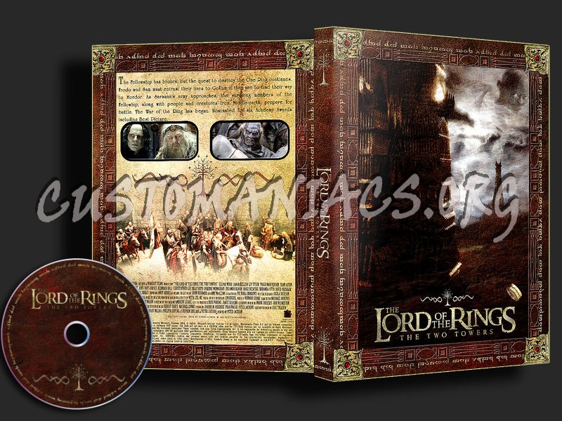 LOTR : The Two Towers dvd cover