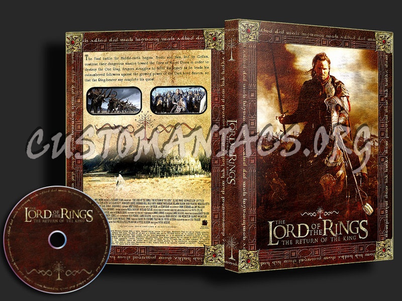 LOTR : The Return of the King dvd cover